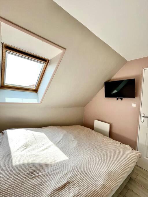 Apartamento Duplex Cosy Avec Vue Mer Cucq Exterior foto