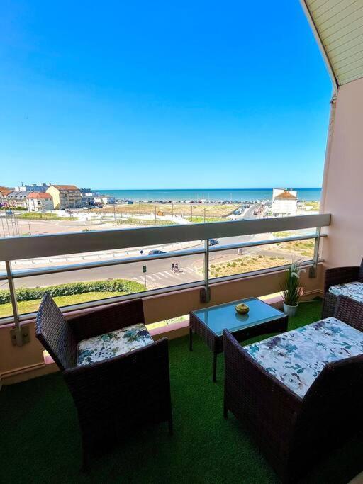 Apartamento Duplex Cosy Avec Vue Mer Cucq Exterior foto