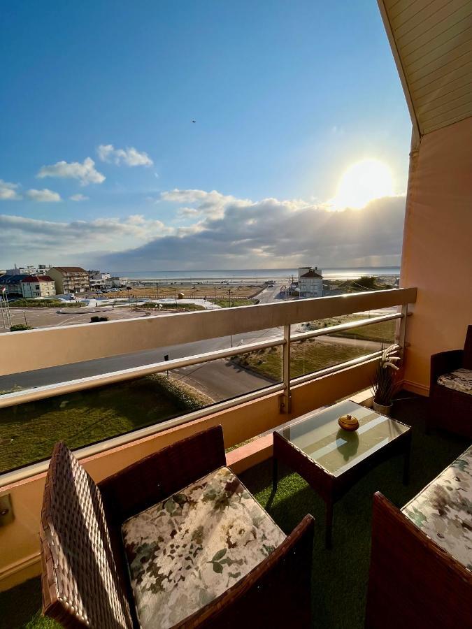 Apartamento Duplex Cosy Avec Vue Mer Cucq Exterior foto