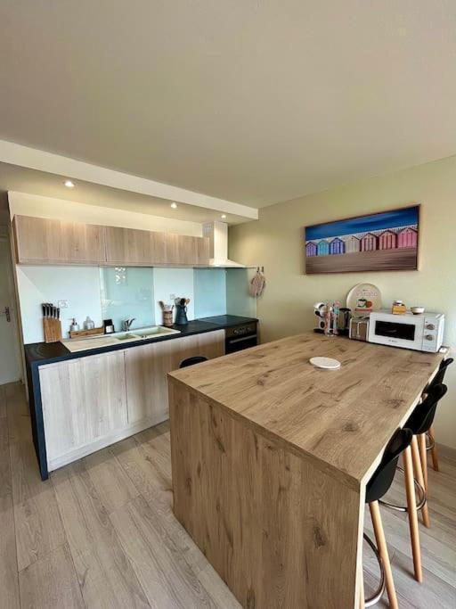 Apartamento Duplex Cosy Avec Vue Mer Cucq Exterior foto